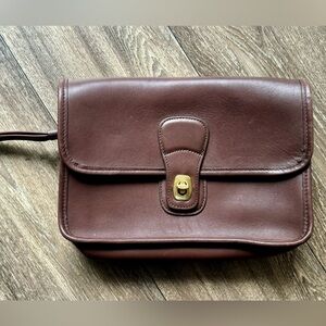 Vintage Coach Turnlock Clutch